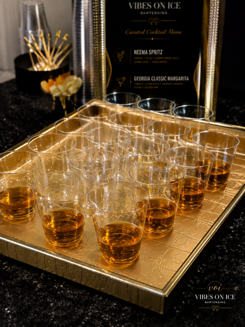 Curated Cocktail Menu Tasting Presentation