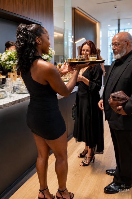 Passed Cocktail Service at Private Reception