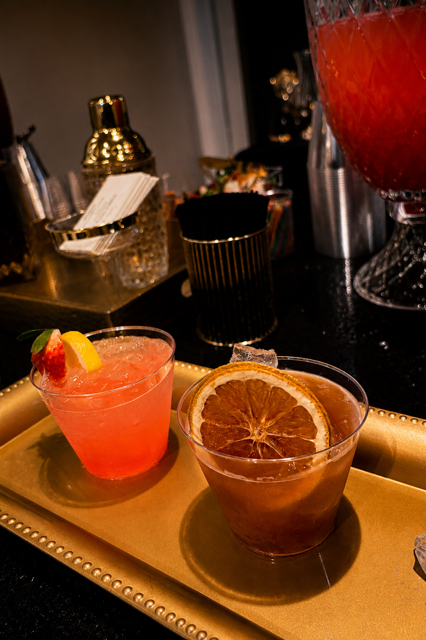 Dehydrated Citrus and Craft Cocktail Pours